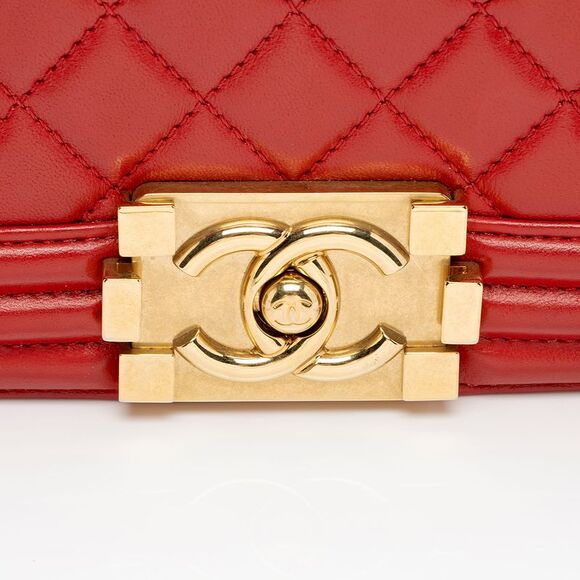 Chanel Calfskin Small Boy Bag - Picture 9 of 16